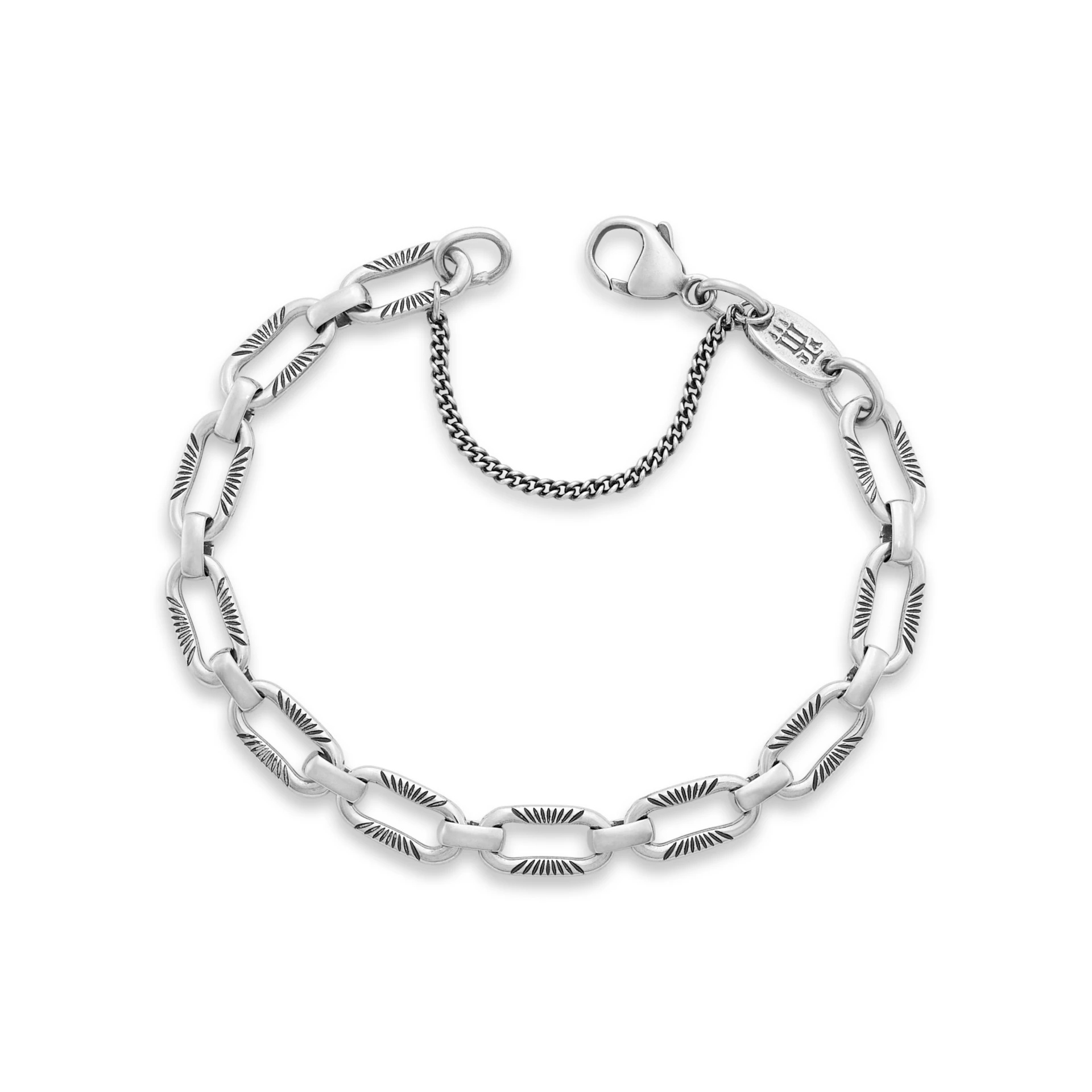 Ornate Links Charm Bracelet