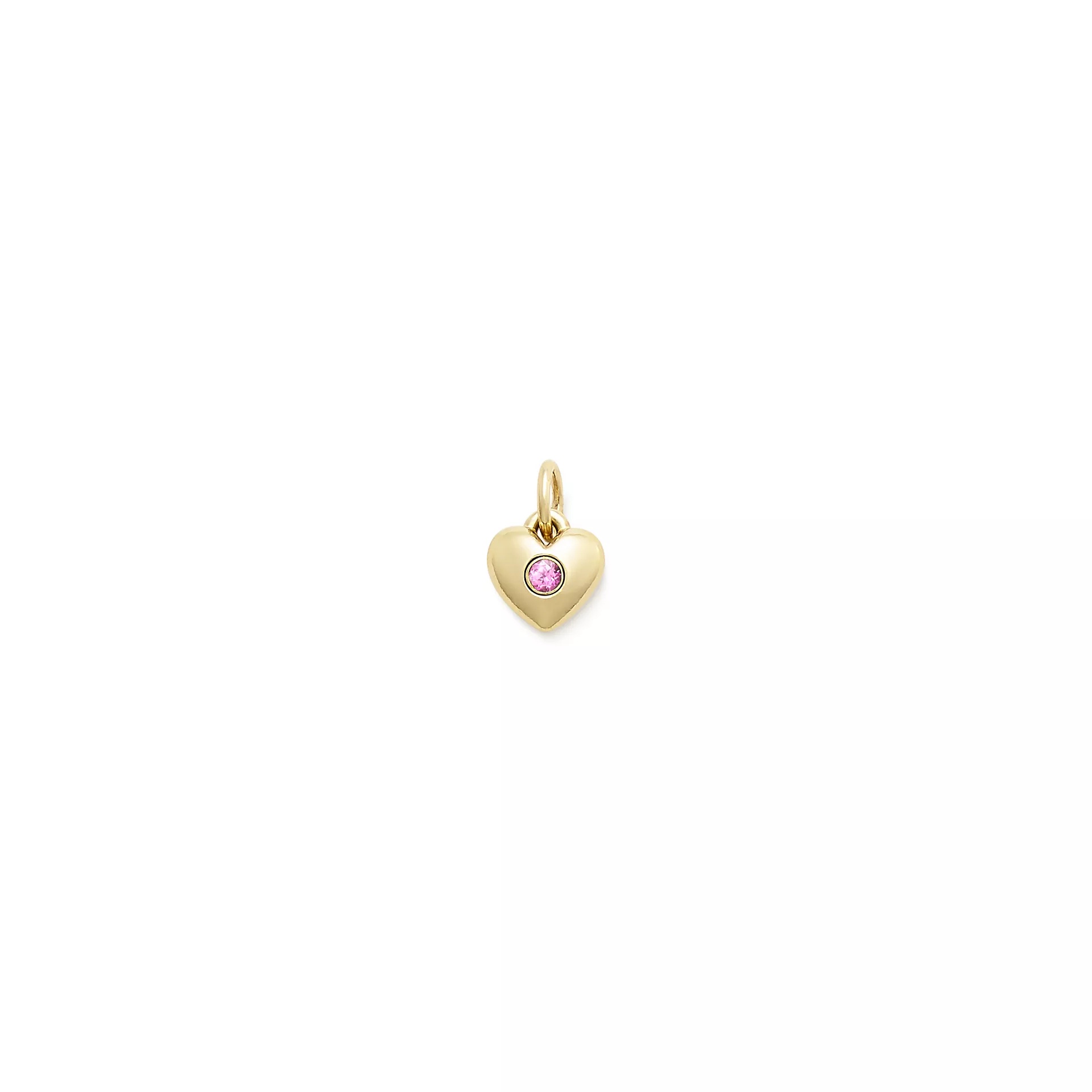 Keepsake Heart Birthstone Charm