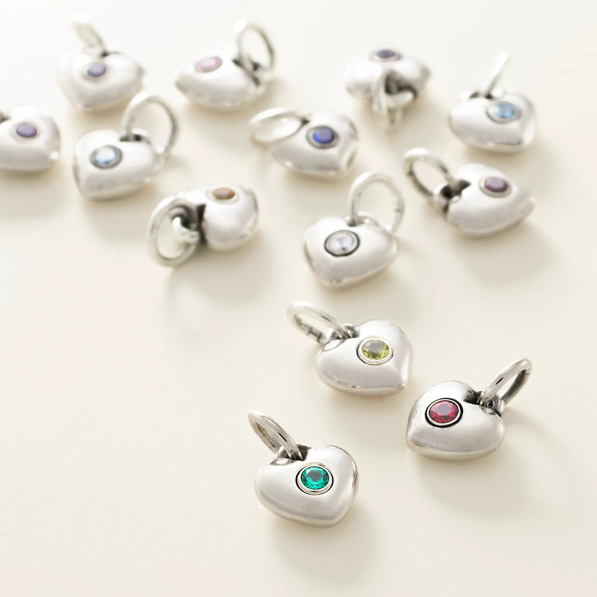 Keepsake Heart Birthstone Charm