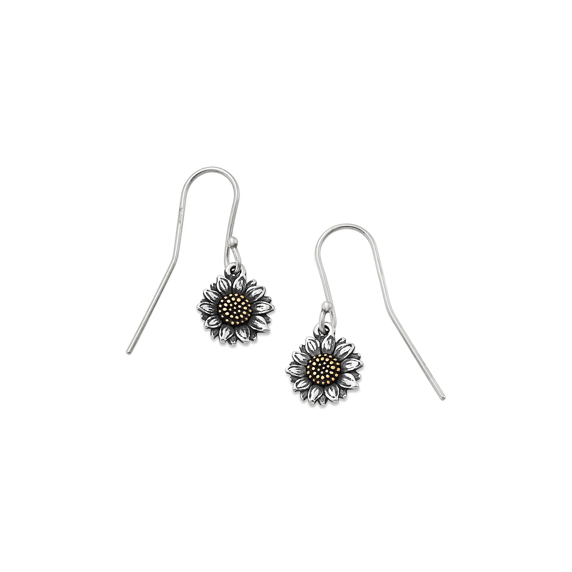 Wild Sunflower Dangle EarShop All Rings