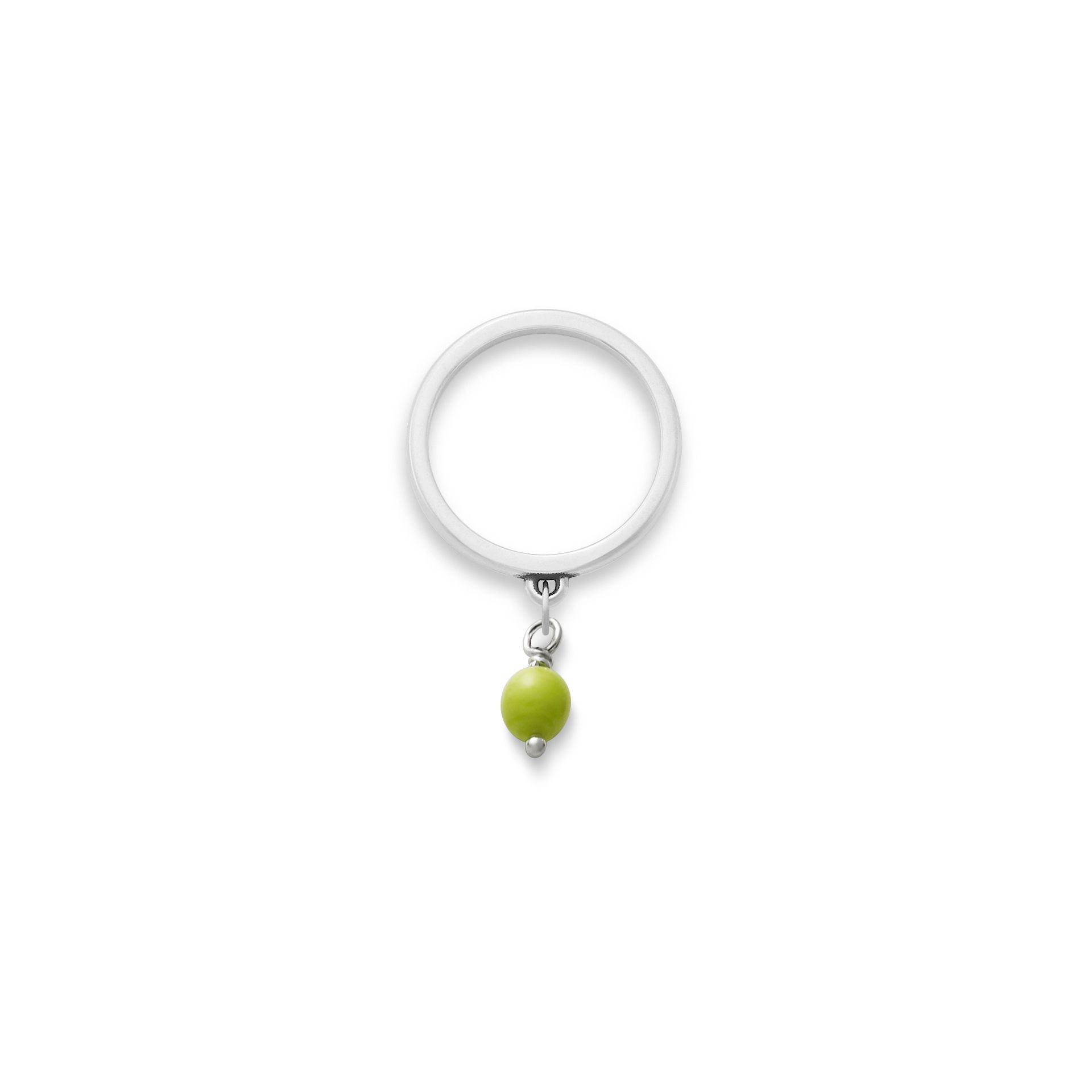 Glass Enhancer Bead Dangle Ring